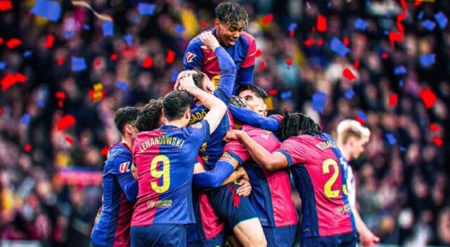 El Barcelona alcanza el primer triplete español de su historia