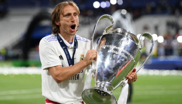 Modric recibe todo el cariño tras su salida del Real Madrid