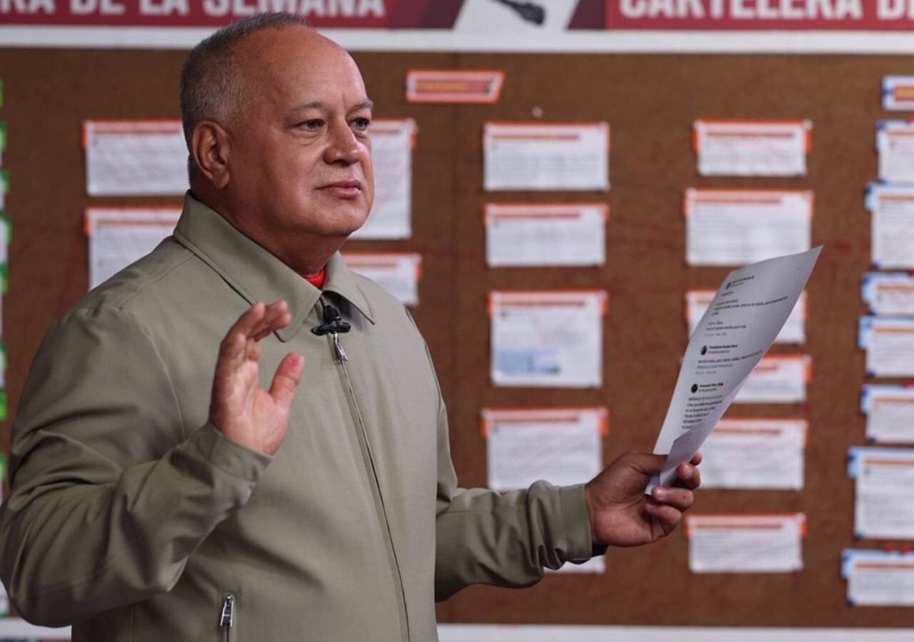 Diosdado Cabello arremetió contra periodistas y medios de comunicación