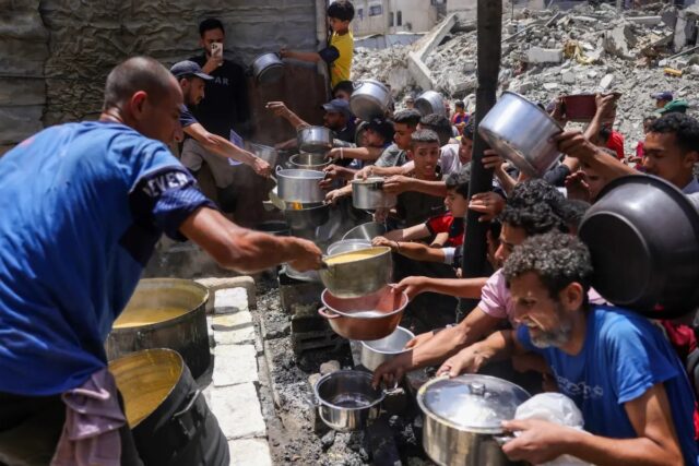 ONU advierte que 100% de la población de Gaza está en riesgo de hambruna