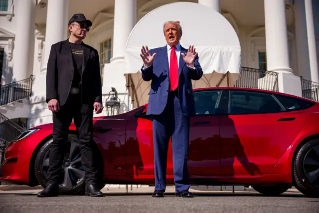 ¿Venderá Trump el Tesla que le compró a Musk?