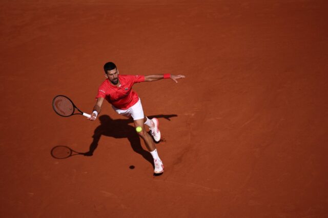 Djokovic derrotó a Norrie y avanzó a cuartos de final de Roland Garros por 19ª ocasión