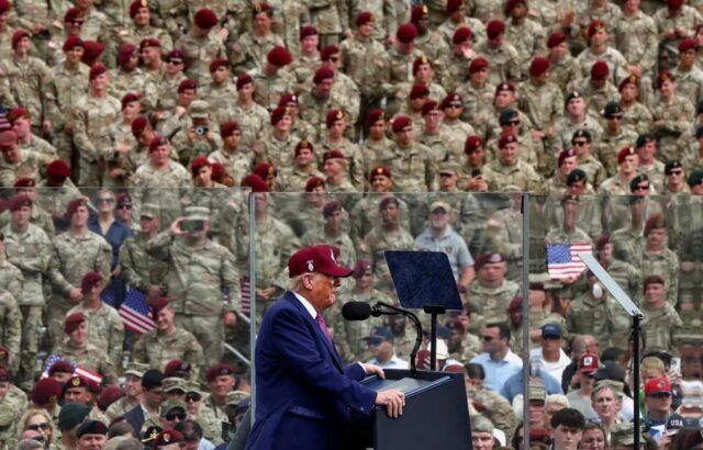 79 años de Trump: un cumpleaños marcado por el desfile militar y las protestas