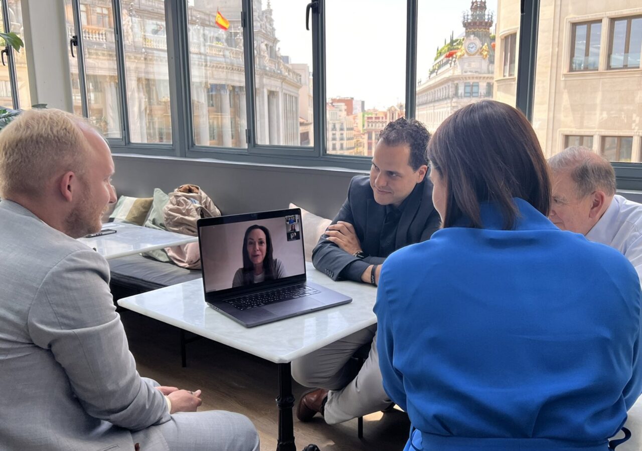 María Corina Machado y Edmundo González se reunieron con la presidenta electa de Bielorrusia