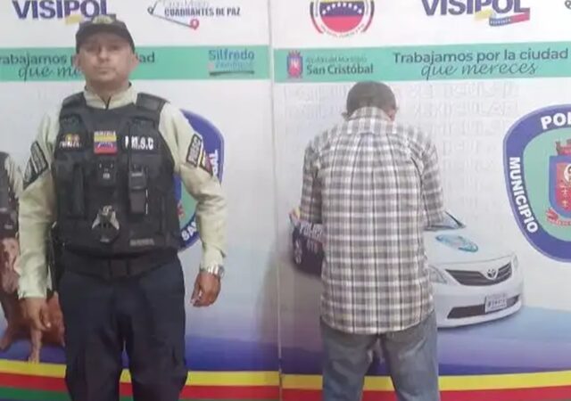 Detenido hombre por mostrar sus partes íntimas a niños en Táchira