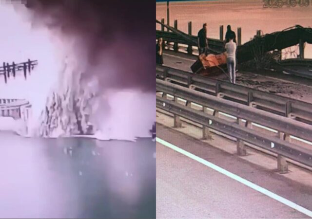 Ucrania atacó los cimientos del puente de Crimea en una operación especial